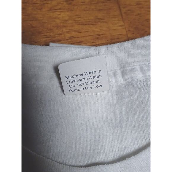 Vintage 90s Single-Stitch T-Shirt Operation DesertStorm Size L White House Tag - Picture 7 of 7